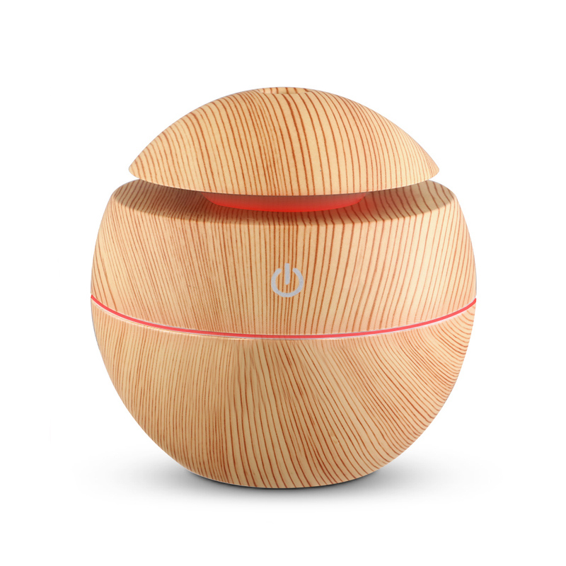 130ml 4-in-1 Aromatherapy Oil Diffuser Light Wood