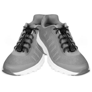 Casual Nylon Lock No-Tie Shoelaces Black