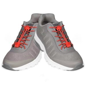 Casual Nylon Lock No-Tie Shoelaces Orange