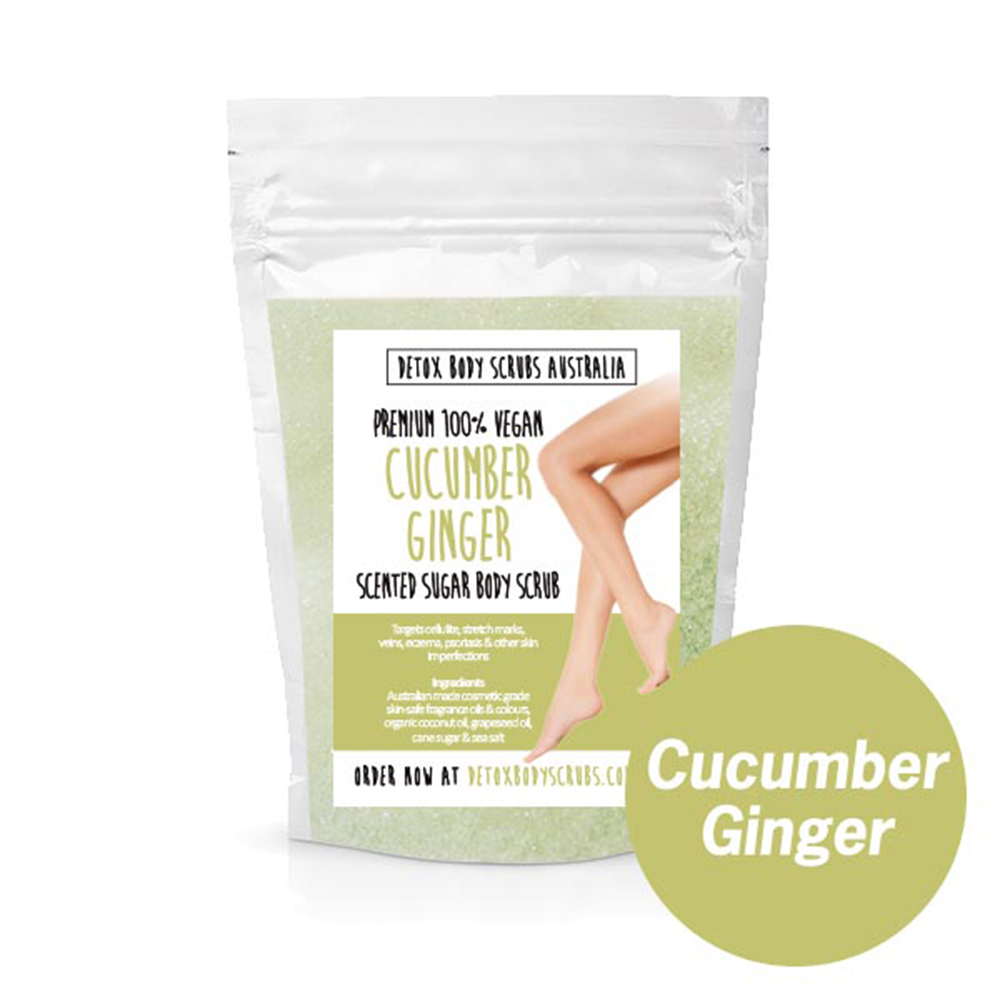 Cucumber Ginger Detox Body Scrub