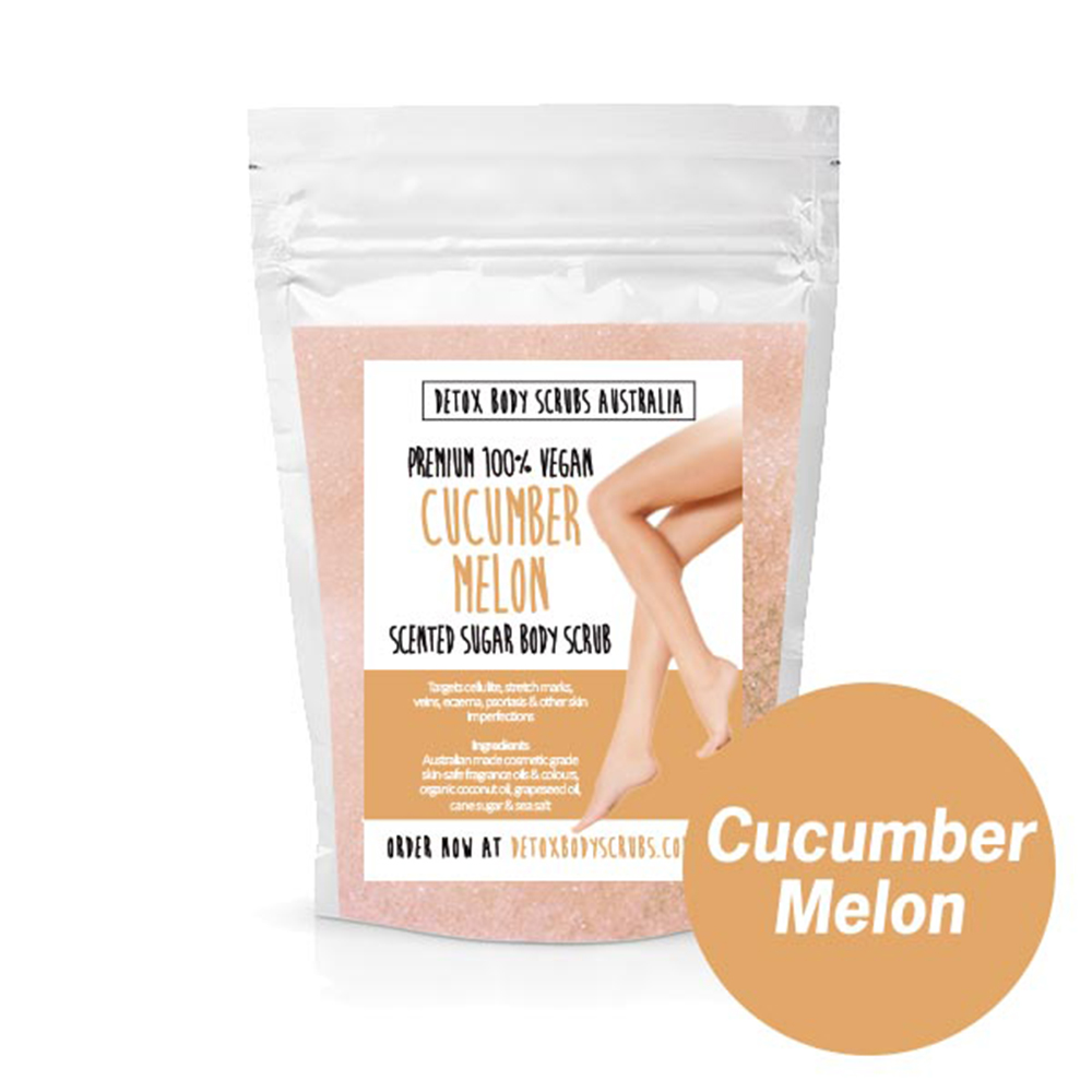 Cucumber Melon Detox Body Scrub