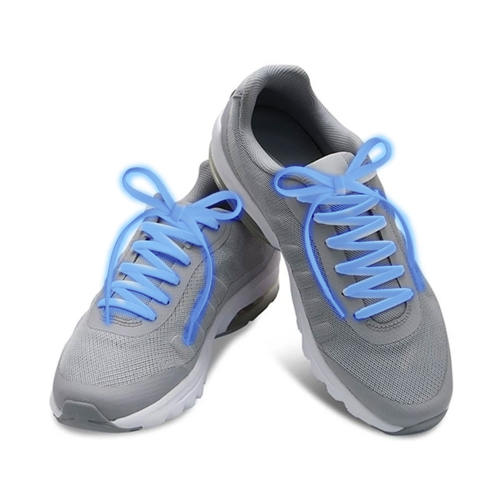 Nylon Light Up LED Shoelaces Blue