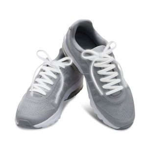 Nylon Light Up LED Shoelaces White