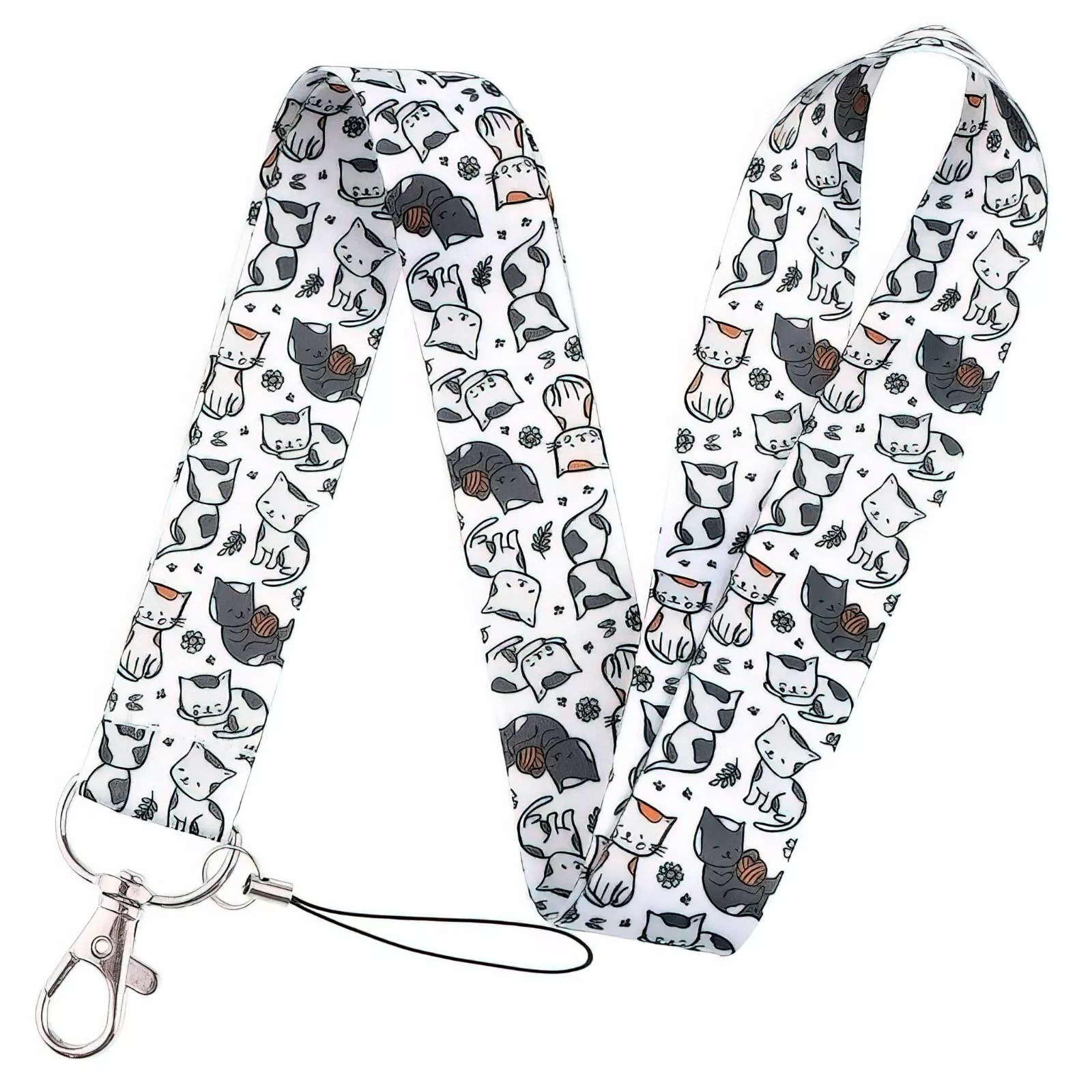 Lanyard Polyester Cruise Travel ID Cats