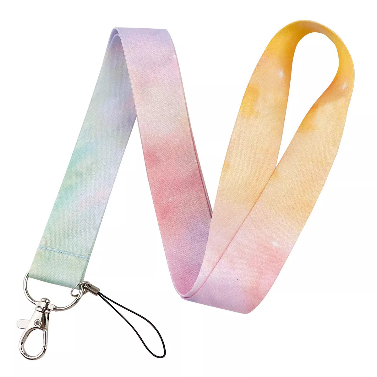 Lanyard Polyester Cruise Travel ID Pastel